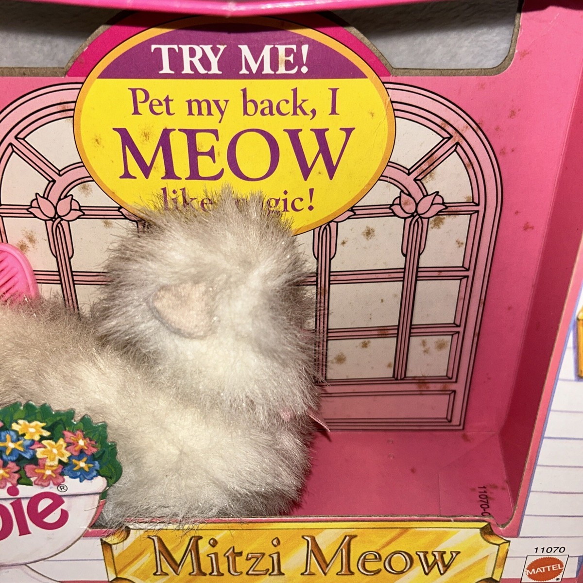 1993 Mitzi Meow Barbie Mattel Cat Toy | eBay