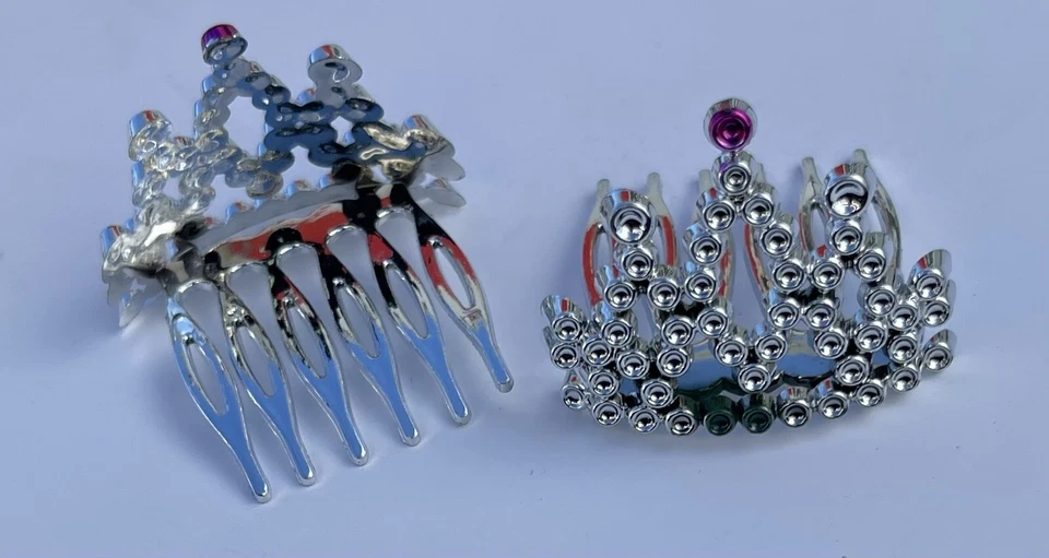 Мини-тиары Princess Party упаковка 6 шт. (всего 26 клипов) - Изображение 2 из 4