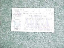 1997 Baltimore Spirit v Toronto Shooting Stars NPSL Hockey Ticket 3/2