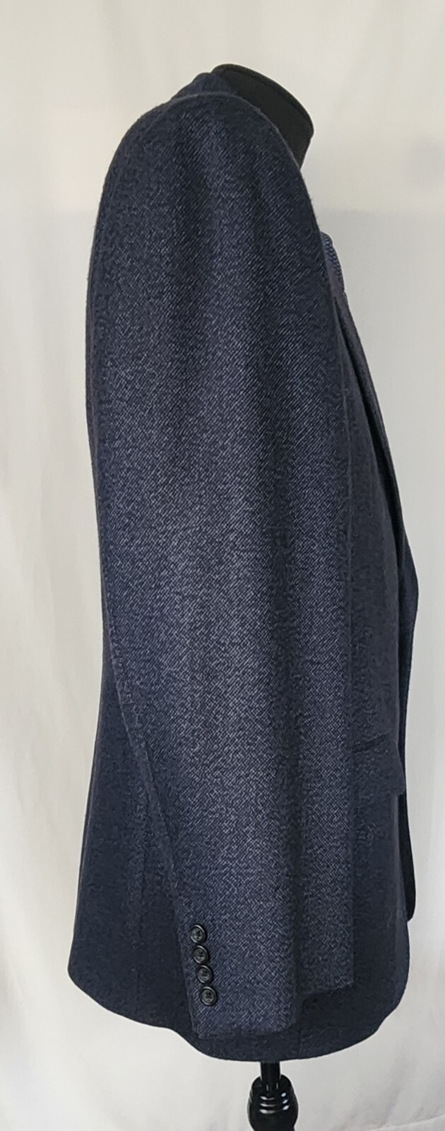 FILA Giacca sportiva Peters Clothiers Saville Row 44R seta lana alpaca cappotto blu