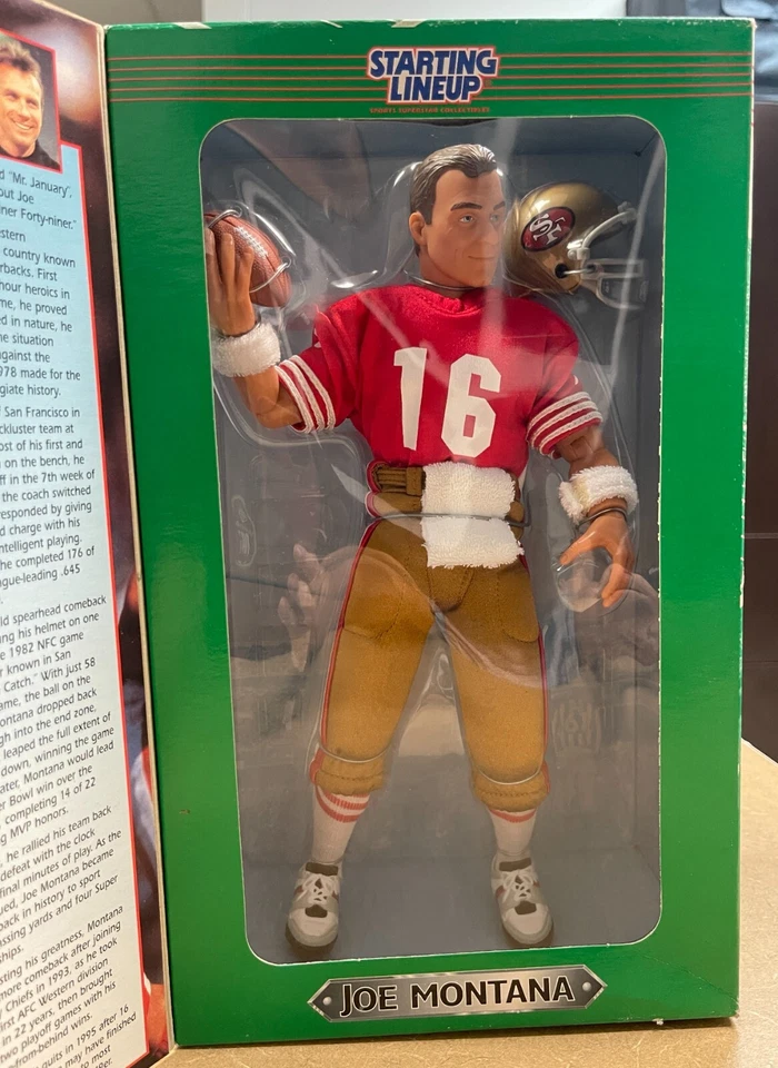 Hasbro - Starting Lineup 1997 Edición Joe Montana (Nuevo) Foto 4 de 4