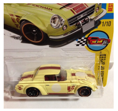 Hot Wheels 2017 Fairlady 2000 yellow Legends of Speed 22/365 | eBay