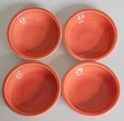 Fiesta Ware Fruit Cereal Bowls Set Of 4 HLC Made in USA Homer Laughlin VGC