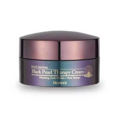 Deoproce Black Pearl Therapy Cream - 100g - Brightening and Nourishing - K-Be...