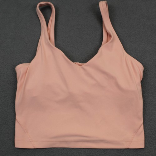 Lululemon Tanktop Damen 4 Pink Align Mist Ärmellos Performance Run