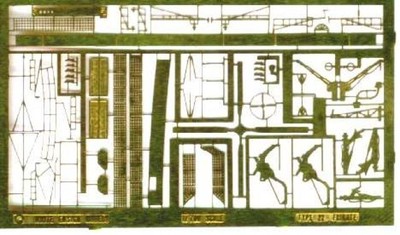 WEM PE7012 1/700 Type 22 Frigate Detail Up Etching Parts