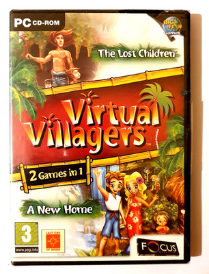 Virtual Villagers - 2 Windows PC Spiele, Neu & Versiegelt