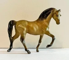 Vintage Cast Metal Horse Figurine Durham Industries Hong Kong 1973