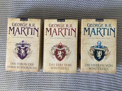 George R.R. Martin Das Lied von Eis und Feuer Band 1-3
