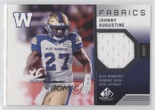 2021 SP Game Used Edition CFL Fabrics Johnny Augustine #AU o2l