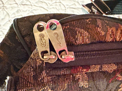 Etro Multicolor Paisley Fabric Accessory Bag w/ Zip Closure, Adjustable Strap