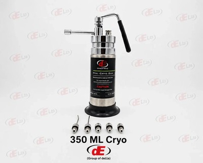 New 350 ML Mini Cryo Tank Cryo CR Pro Stainless Steel Container With 5 Probes