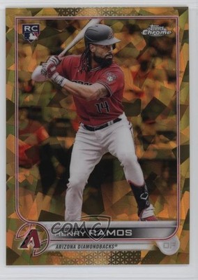 2022 Topps Chrome Sapphire Gold 32/50 Henry Ramos #455 Rookie RC 0v7p