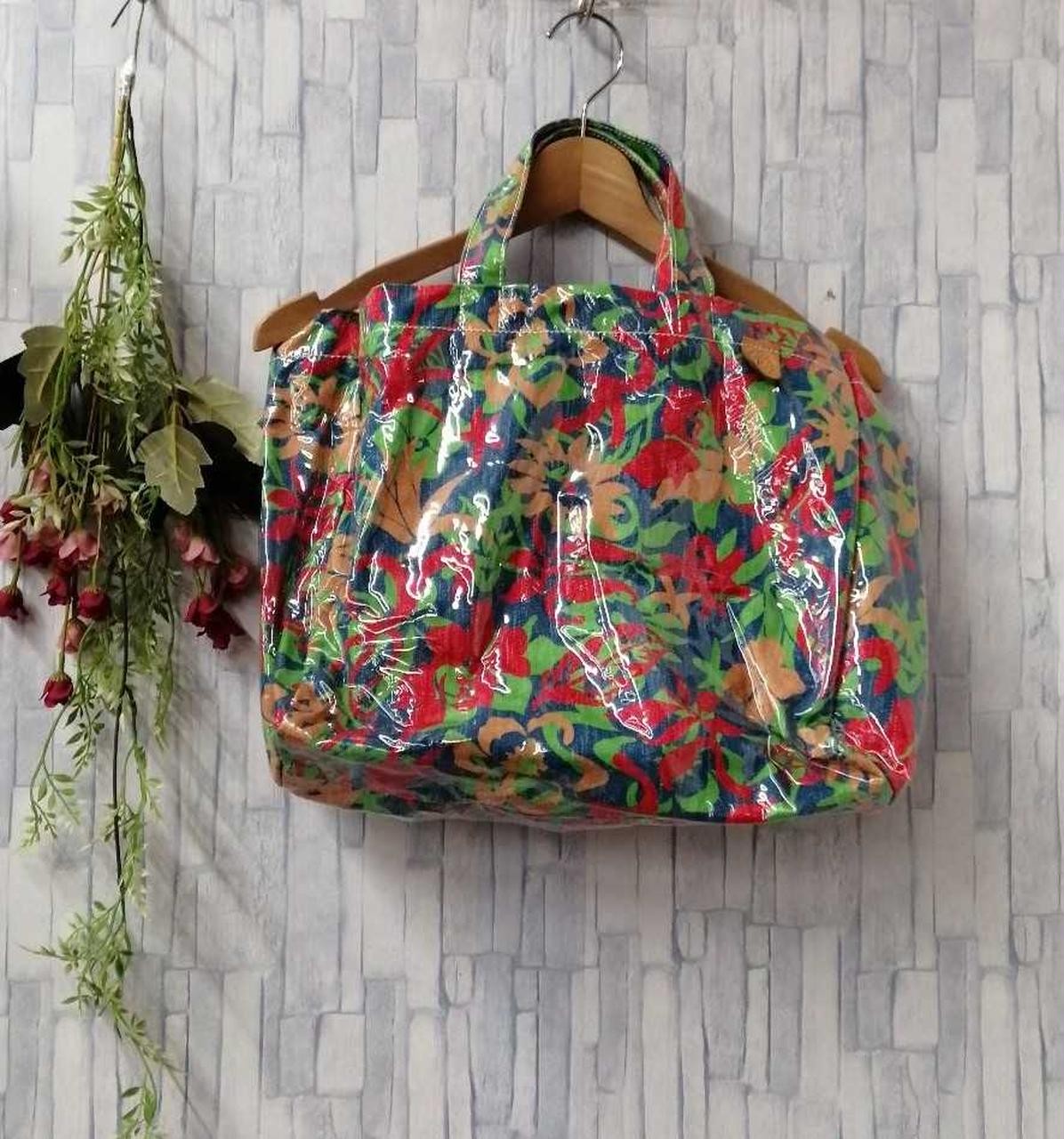 Russet Allover Pattern Handbag Model Condition Co… - image 1