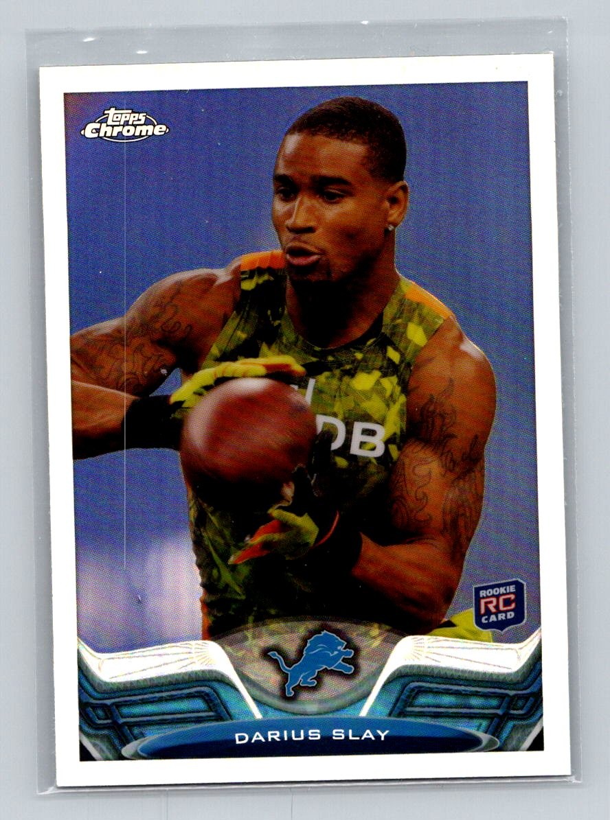 2013 Topps Chrome #167 Darius Slay Refractors