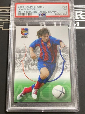 Lionel Messi 2004 Panini Sports Mega Cracks Barca Campio #62