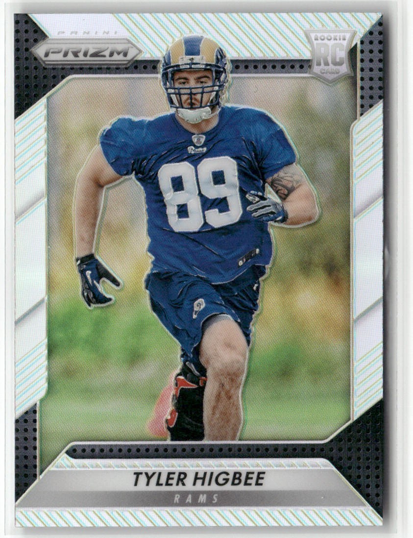 2016 Panini Prizm - Rookie Tyler Higbee #246 Silver Prizm (RC)