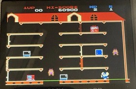 Mappy Famicom Mini GBA Japan Version | Namco Retro GBA Arcade Action Game