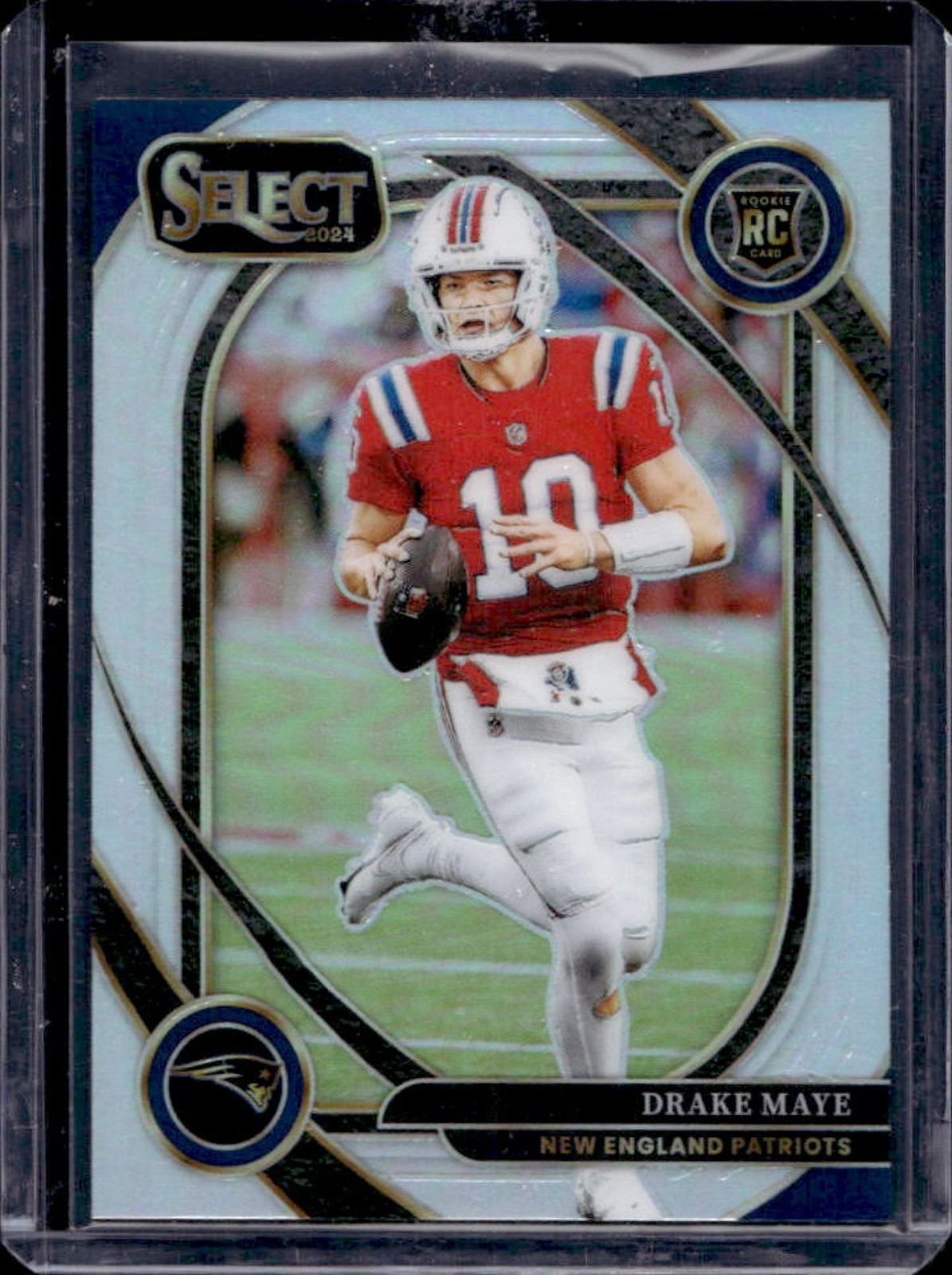 2024 Select Drake Maye Club RC Silver Prizm Rookie #218 Patriots
