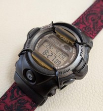 CASIO Baby-G BG-156 Black Women's Digital Watch Tested Condition