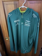 Felpa con cappuccio + t shirt Aston Martin F1 replica squadra verde