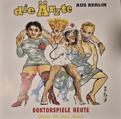 Die Ärzte - Doktorspiele Heute Soilent Grün Punk Farin Urlaub Bela B. LP Vinyl 