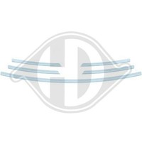 Zier /Schutzleiste KüHlergitter Diederichs 4497042 FüR Renault