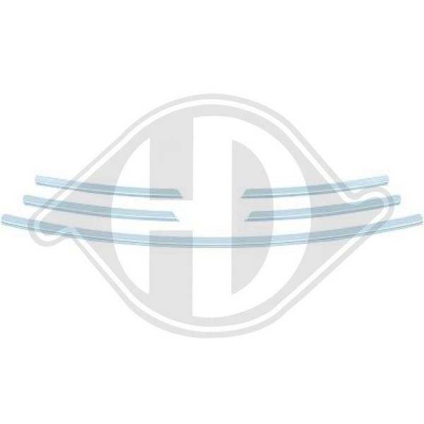 Zier /Schutzleiste KüHlergitter Diederichs 4497042 FüR Renault-image