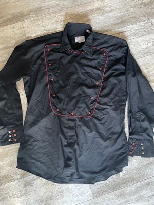 Men s Large Ely Pearl Snap Chef Shirt