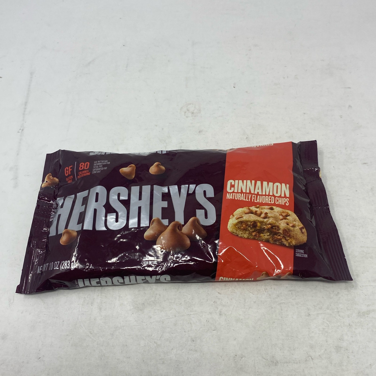 HERSHEY'S Cinnamon Baking Chips 10oz Bag - Exp 08/2026