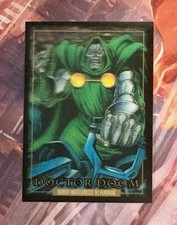 2024 SKYBOX MARVEL MASTERPIECES '92 PLATINUM LENTICULAR 3D DOCTOR DOOM #26