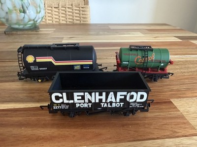 3 x Hornby Waggon Spur O Konvolut Restposten
