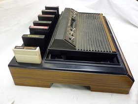 ATARI Video Stak Game & Console Storage Center + Colecovision Intellivision ....