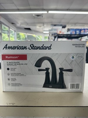 American Standard 7417201243 Bathroom Sink Faucet - Matte Black
