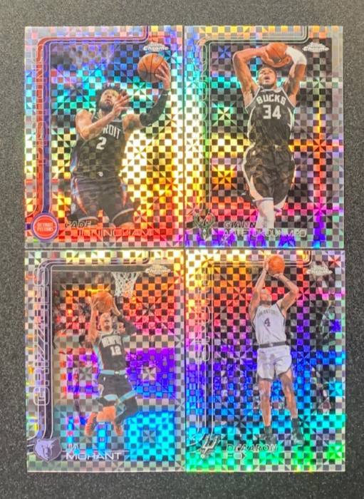 2025-26 Topps Chrome Update - X-Fractor - You Pick Complete Your Set