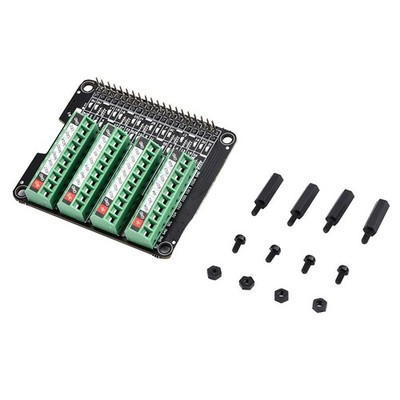 Ultrakleines RPi GPIO-Status-LED- und Klemmenblock--Board- für  K8S69205