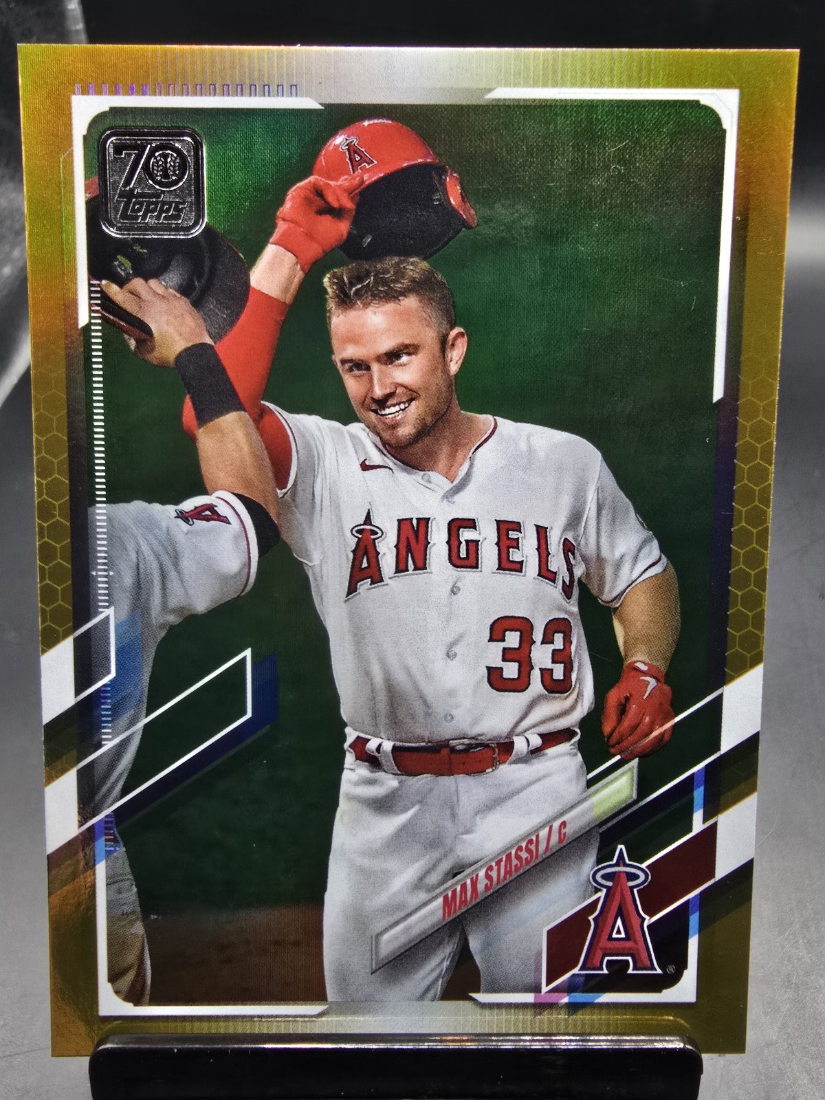 2021 Topps #168 Max Stassi Gold Foil