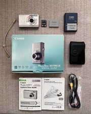 Canon PowerShot SD790 IS Digital ELPH 10.0MP 3x Zoom Camera Bundle Fully Boxed