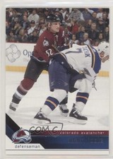 2002-03 Pacific National Convention Embossing Adam Foote #89 0o0