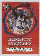 2006 Press Pass Rookie Review Green Raymond Felton #SB42 2u3