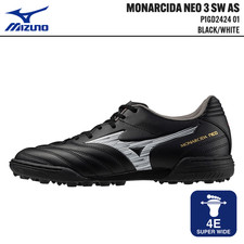 Mizuno MONARCIDA NEO 3 SW AS P1GD242401 Black/White Super Wide Soccer Cleats
