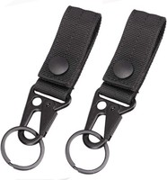Magarrow Taktischer SchlüSselanhäNger, GüRtelclip, Molle-Gurtband, Gurtband, Be