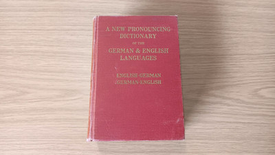 Wörterbuch English - German, German-English aus US-Kriegsgefangenschaft 40er J.