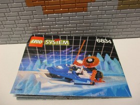 (C14) LEGO 6834 Celestial Sled Ice Planet Space with BA