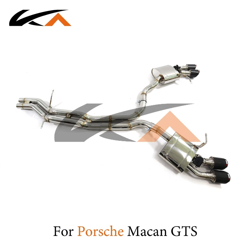 KA Exhaust Catback For Porsche Macan GTS Steel rear section - Image 2 of 4