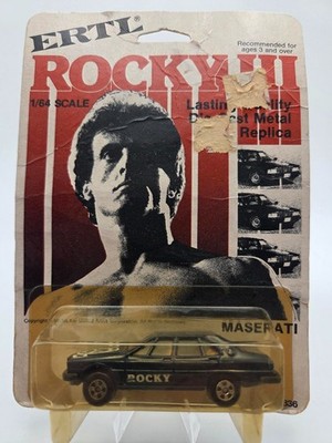 1982 ERTL #1836 ''Rocky III Maserati'' - Sylvester Stallone.....