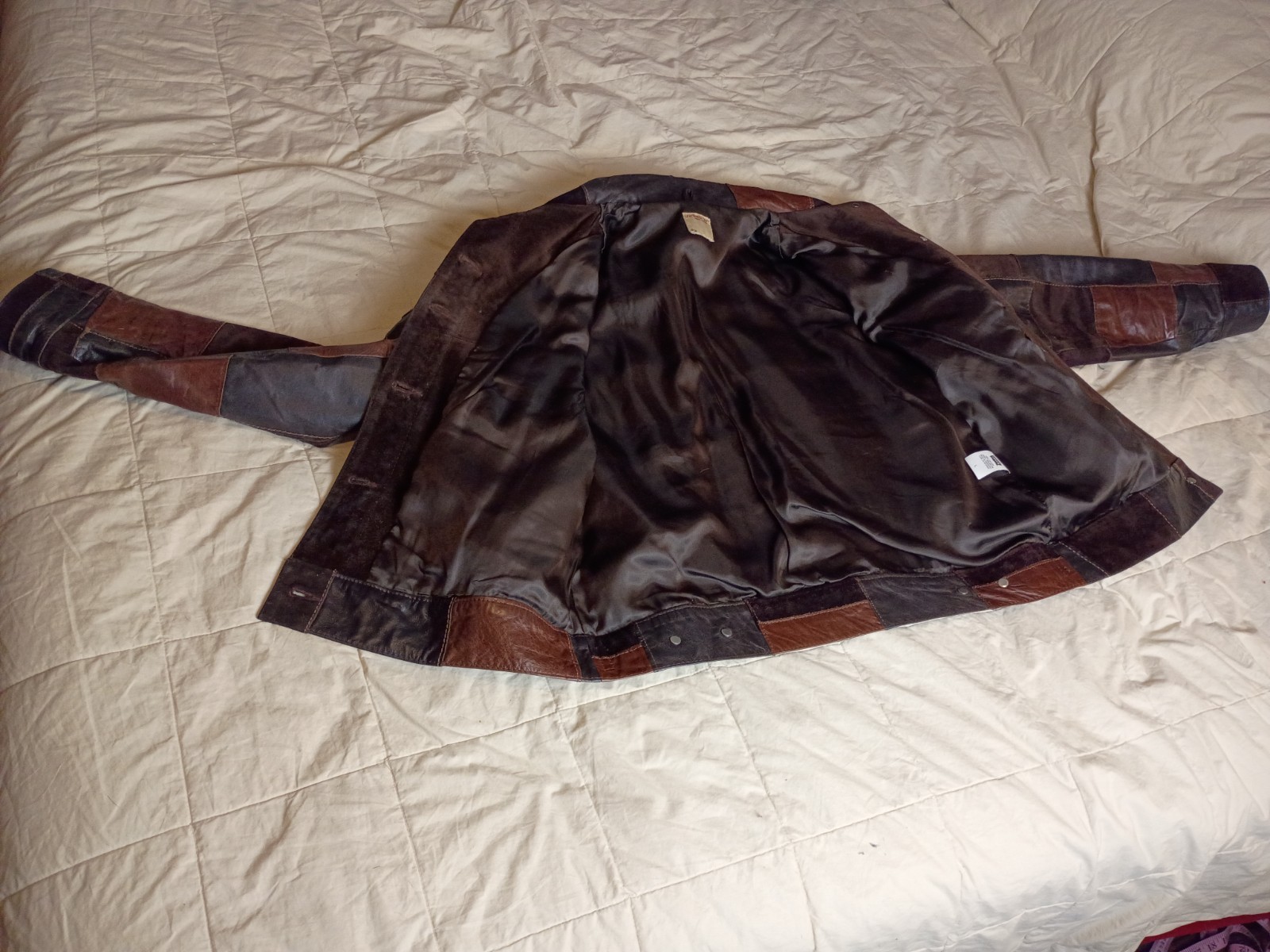 Levi’s Vintage Leather Suede Patchwork Jacket RAR… - image 15