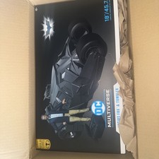 McFarlane DC Multiverse Lucius Fox & Tumbler The Dark Knight Gold Label Vehicle