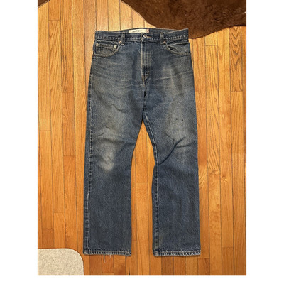 Levi's Men's 500 Series Bootcut Blue Denim Jeans Mid Rise 5-Pocket