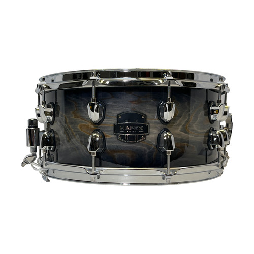 Mapex Saturn VI 14"x6.5" Snare Drum - Black Ink Burst